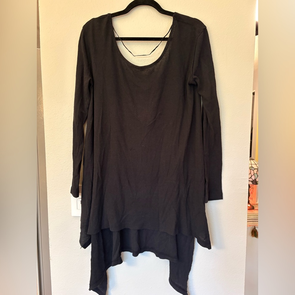 We The Free Long Flowy Assymetrical Top